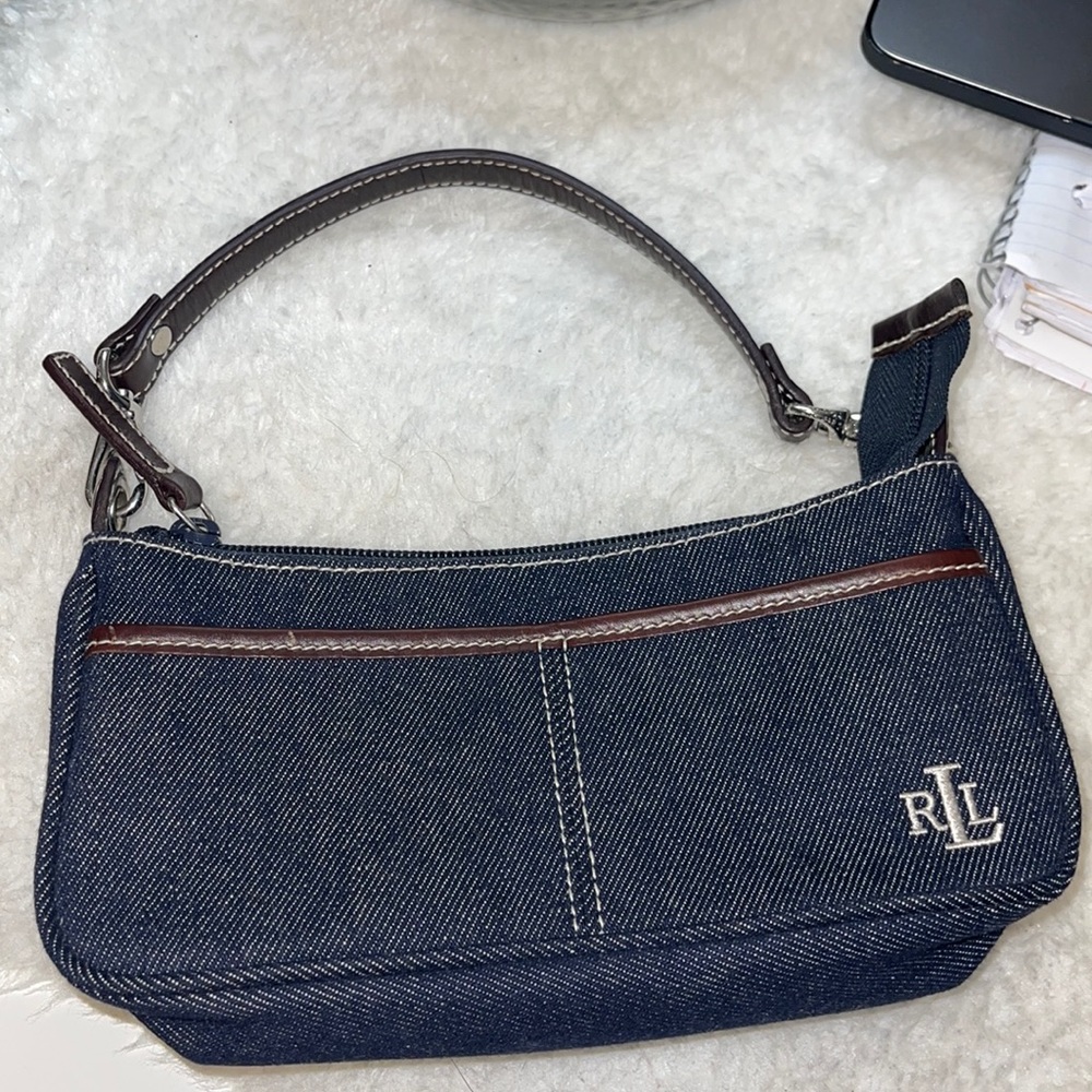 Trendy Ralph Lauren Denim Purse